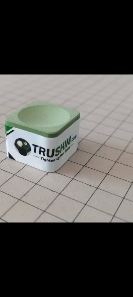 TruShim high performance pool chalk